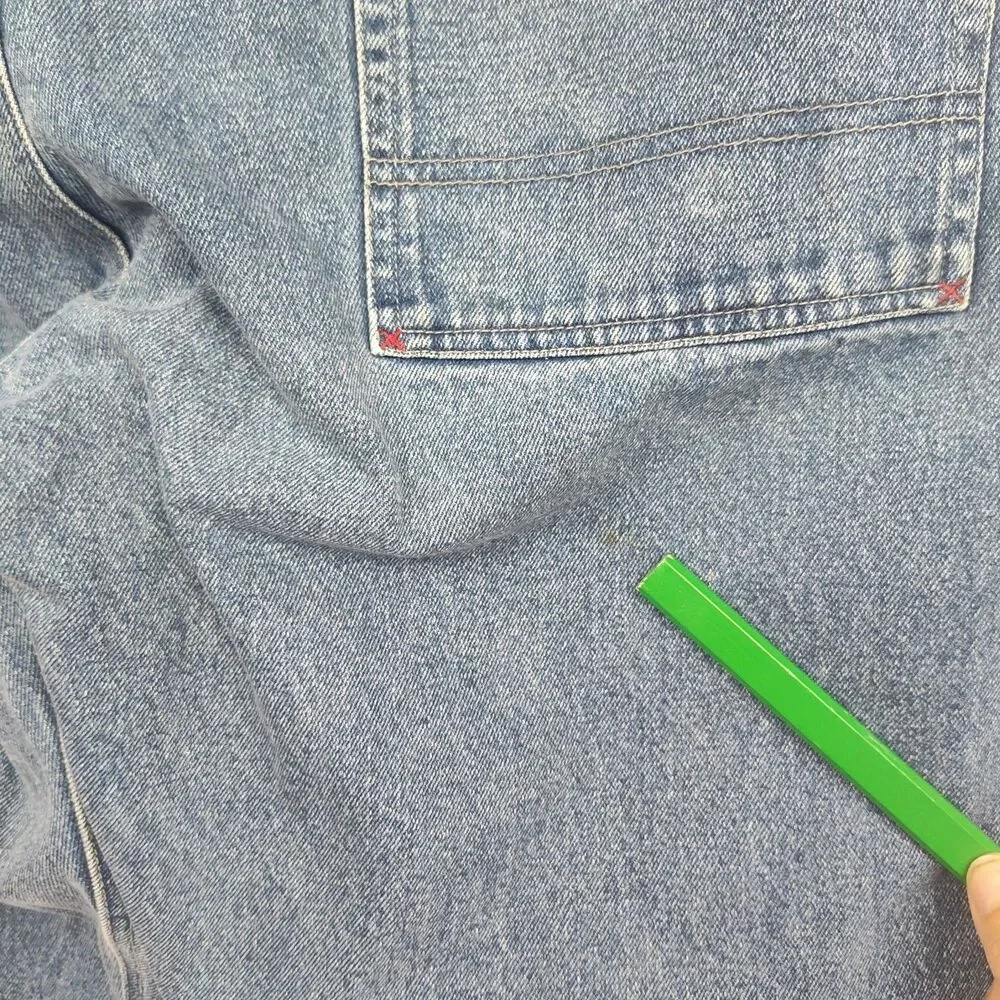 Vintage Y2K Ecko Unltd. men's jeans, 42 x 33, straight leg baggy, medium‎ blue